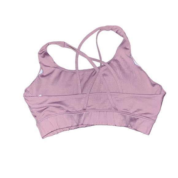 Medium sports bra. Dusty rose colour. Worn a couple of times. - Picture 2 of 2